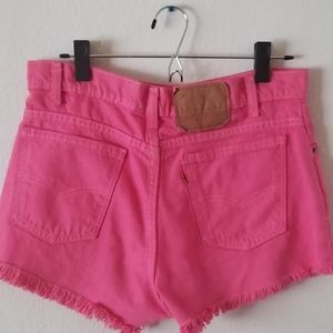 Vintage dyed Levi's shorts
